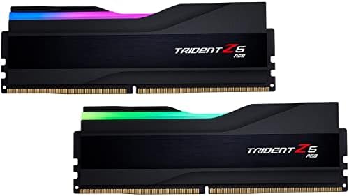 G.Skill Trident Z5 RGB Series 48GB 288-PIN SDRAM U-DIMM DDR5 8000 CL40-48-48-128 1.35V Двојна канал Меморија F5-8000J4048F24GX2-TZ5RK