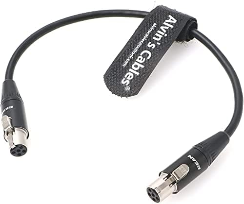 TA5F до TA5F Mini XLR 5 Pin Femaleенски аудио кабел за Zaxcom nova миксер до лектрозоника UHF приемник Алвин Кабли