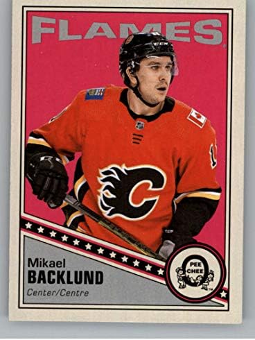 2019-20 O-PEE-CHEE Retro 356 Mikael Backlund Calgary Flames NHL Hockey Trading Card