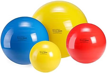 Гимнастичка класична топка, жолта, 45 см / 18 “