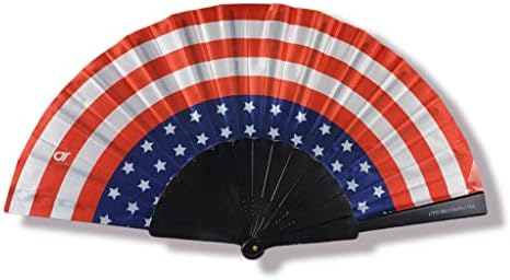 КТТ Преклопен Вентилатор - МИНИ Вентилатор - Знаме НА САД-Знаме На Америка-4 јули-Прослава На Денот На Независноста - Мини Рачен Вентилатор