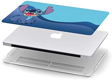 Цртан Лик Случај Компатибилен Со MacBook Mac Pro Air 12 13 15 16 инчен M1 Мрежница Пластична Обвивка Dis18