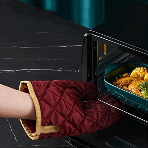 BHVXW 2pc/Поставете микробранова печење BBQ ракавица за ракавици кои не се лизгаат кујнски митнички