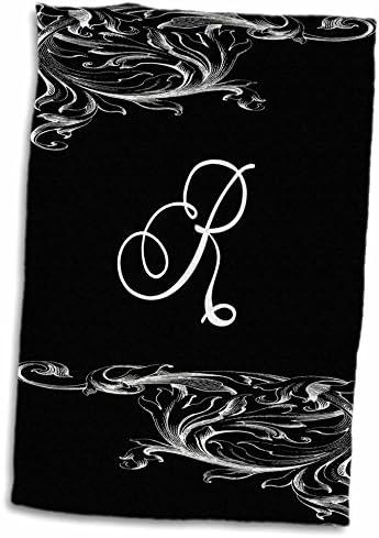 3drose Флорен - Викторијански стил - Слика на буквата Скроли викторијан стил Р - крпи