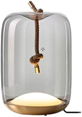 Zhyh нордиски јазол коноп јаже табела за ламба креативна топка класична ламба декоративна маса за ламба за спална соба