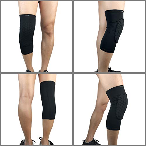 Hirui Влочки на коленото за деца Младински возрасни, кошаркарски бејзбол колено заградување на коленото, поддршка на коленото, избегнување