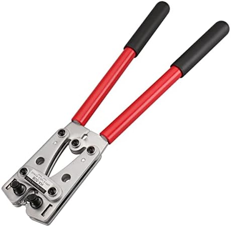 Baomain Cable Crimper HX-50B ЗА AGG 10, 8, 6,4, 2, 1/0 Тешки Жица Кабел Навртки Стегање Алатка Црвена