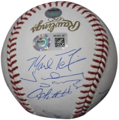 2009 Њујорк Јенкис Тим Потпиша Светската Серија Бејзбол 9 Сигс Штајнер 33945-Автограм Бејзбол