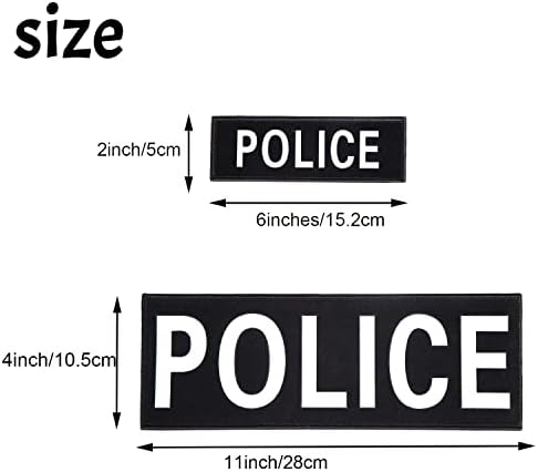 Рефлексија на полициска лепенка со Tacvel 2 пар