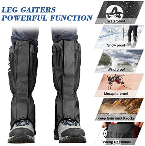 Пасанава за нозе во водоотпорен и прилагодлив снежен чизми за снег со една големина за пешачење, одење, лов, ранец и искачување на отворено за