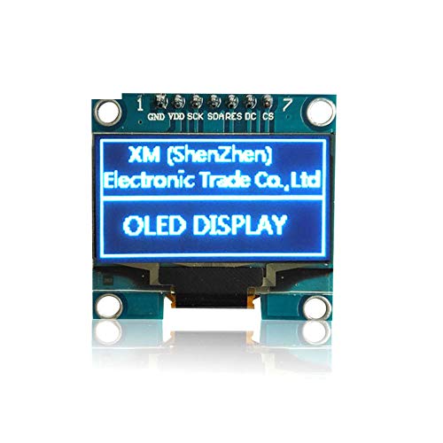 Galaxyelec 10pcs 1.3 OLED модул сина боја SPI 128x64 1.3 инчен OLED LCD LED дисплеј модул за 1,3 SPI комуницира D14