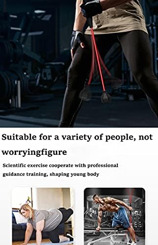 Еластична фитнес бар, нов тип на фитнес бар, погоден за домашна фитнес опрема за фитнес, губење на тежината и тренинг за мускули.