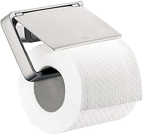 Аксор Држач ЗА Тоалетна Хартија Со Капак Лесно Инсталирајте 5-инчни Модерни Додатоци Во Четкан Никел, 42836820