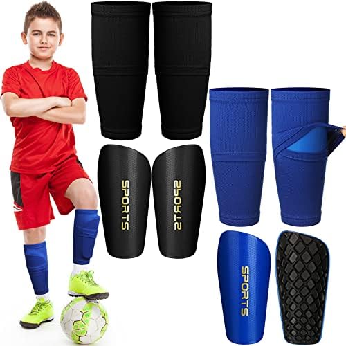 2 пара фудбалски штитници за ракави со вметнување џеб EVA перница заштита со оптимизиран вметнат џеб 2 пара подлошки сјај за