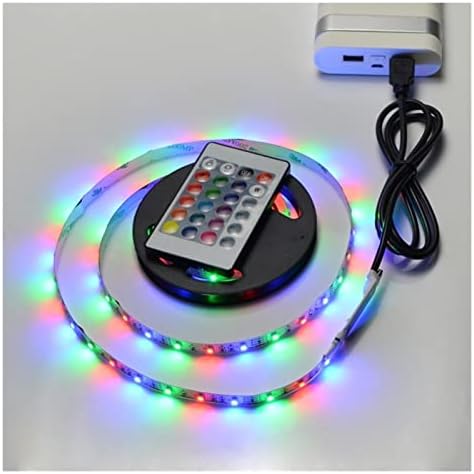 Xiulaiq LED ноќно светло низа ноќно светло црвено зелена сина боја со USB порт жица 1 метарска лента за ламби