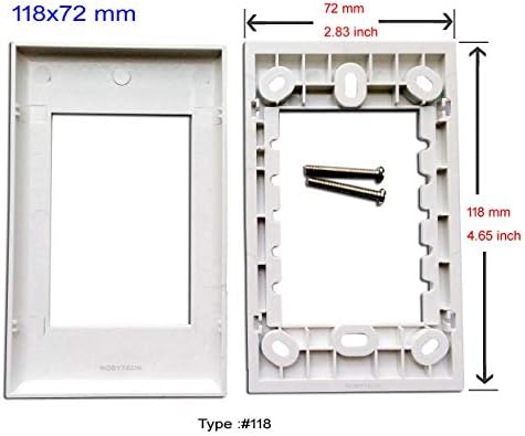 Ѕидна Плоча СО Sc Simplex + HDMI Клучен Камен Модуларен Приклучок За Дистрибуција На Оптички Влакна Приклучок Бели Декоративни Предни Плочи