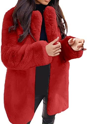 Колеџ плус големина кардиган за жени со широк ракав јакна модерен зимски полиестер со џебови удобно