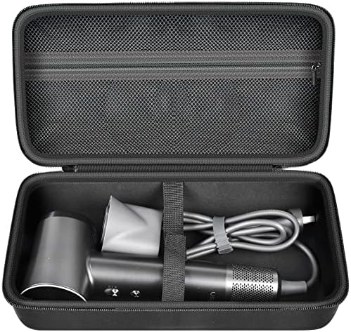 Casmilee Case компатибилен со Anker 633/622/621 магнетна батерија 10,000mAh и пат за патување, компатибилен со пакетот за фен за коса Лаифен