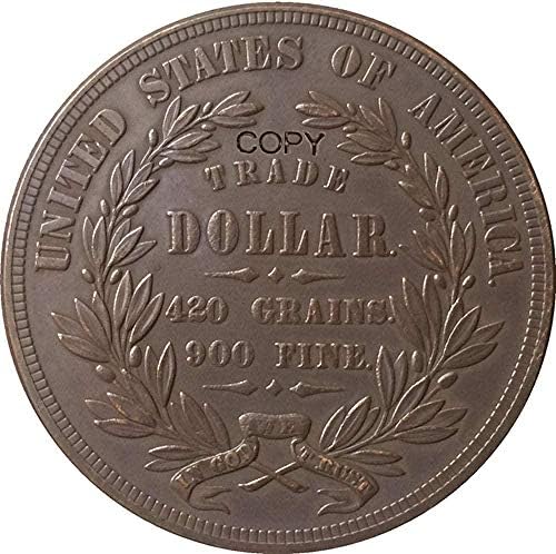 1873 година Соединетите држави од 1 долар монети копија тип 1 копирање украси за колекции подароци