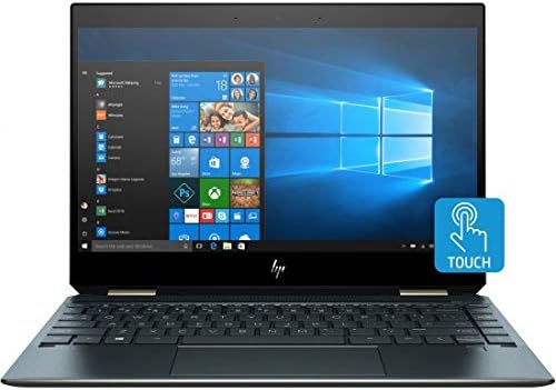 HP 2019 Specter X360 13-Ap0023DX 2-во-1 13.3 UHD лаптоп на допир на допир, Intel Core i7, 16 GB меморија, 512 GB цврста состојба