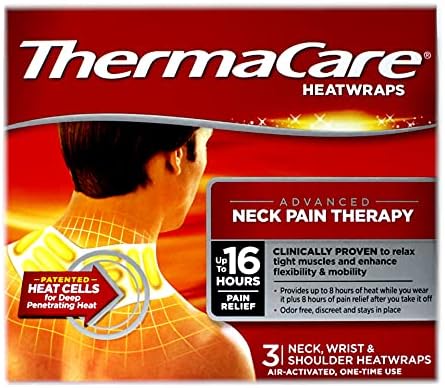 Thermacare Air-активирани топлини, вратот, зглобот и рамото, пакет од 6