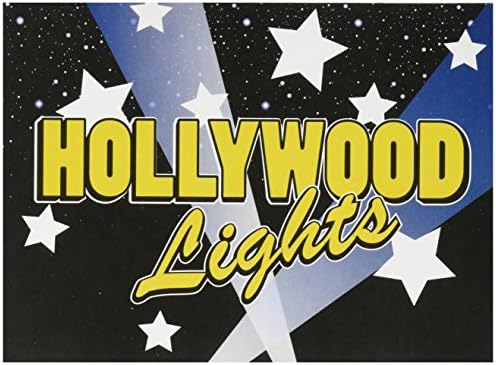 Beistle 8-Пакет Холивуд Светла Покани, 4-Инчен од 5-1/2-Инчен