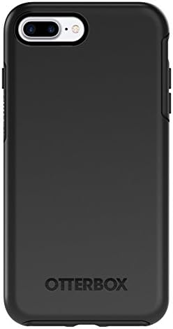 OtterBox iPhone 8 плус &засилувач; iPhone 7 Плус Симетрија Серија Случај-ЦРНА, ултра-елегантен, безжично полнење компатибилен, подигнати