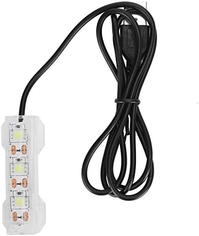 bizofft LED Аквариум Светлина, МАЛА ТЕЖИНА USB Полнење Подводни Светлина, Пластични Водоотпорен 2. 4X0, 8 инчи За Аквариум Слатководни