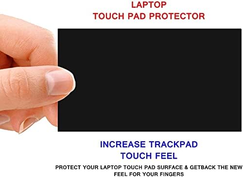 Ecomaholics Премиум Trackpad Заштитник За DELL XPS 9520 15.6 инчен Лаптоп, Црна Подлога За Допир Покритие Против Гребење Анти Отпечаток
