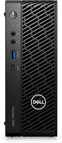Dell Прецизност 3000 3260 Работна Станица-Intel Core i5 Hexa-core i5-12500 12 Gen 3 GHz - 16 GB DDR5 SDRAM RAM-512 GB SSD-Ултра