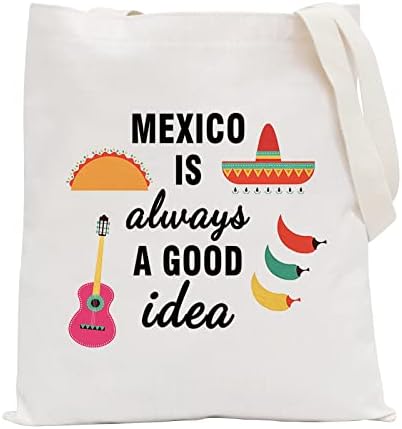 ПОФУЛ Мексико Giftенска Забава Подарок Мексико Одмор Роденденски Подарок Мексико Е Секогаш Добра Идеја Патент Шминка Торби Патување