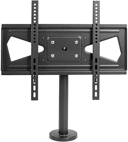Виво вртливата завртка на ТВ-штанд за екрани од 32 до 55 инчи, монтажа на десктоп VESA, Цврст TableTop TV Display Stand-TV00M4