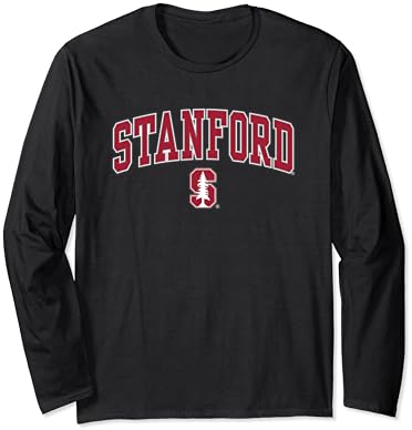 Стенфорд кардинален лак над официјално лиценцирана маица со долг ракав