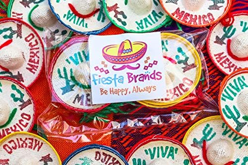 Една Десетина Пк Мексико Партија Фаворизира-Мали Сомбреро Капи Мини за шишиња мексикански украси Вива шапка мексиканос за фиеста