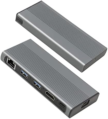 ZSEDP 1000M LAN 10GBPS USB C Центар Тип C 3.1 До M. 2 NVME NGFF 4K 30Hz USB Експандер Компјутерски Додатоци за