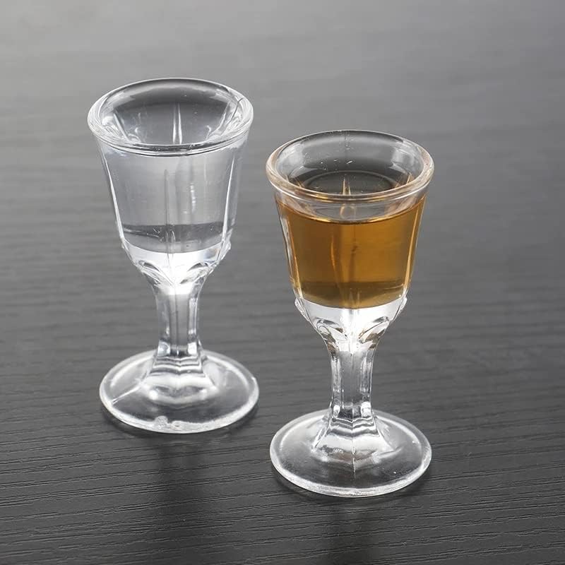 генерички Комплет од 6 парчиња Мини Машина од 10 мл Направи Проѕирни Стаклени Чаши За Пијалоци Од Алкохол Баиџиу Алатки За Забави
