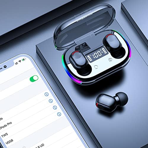 Bluetooth Слушалки, Безжични Слушалки, Bluetooth 5.3 Слушалки &засилувач; Во Уво Слушалки Вграден Микрофон, Извонредно Премиум Звук Спорт