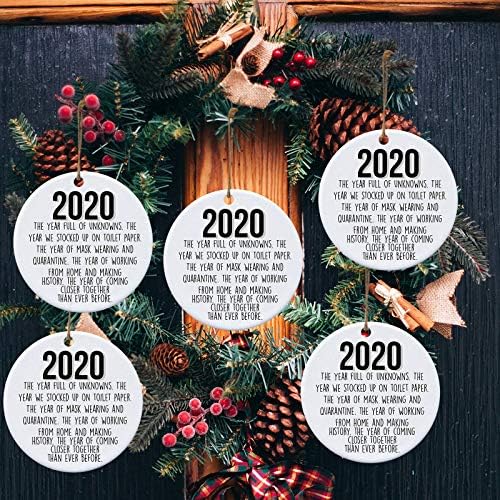 5 ПАРЧИЊА 2020 Божиќен Украс 1 Ѕвезда Не Би Препорачала Подарок За Украсување На Домот Вештачка Божиќна Венец