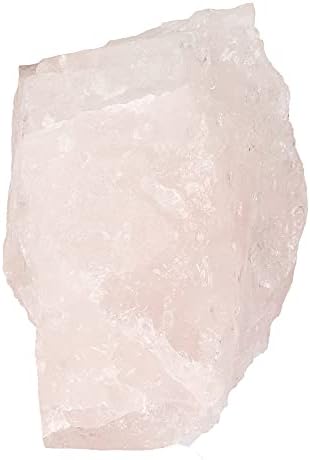 GemHub Рудници за природна земја, груба розова роза кварц 1497,20 КТ Сертифициран накит правејќи сурова лабава розова розова кварц скапоцен камен…