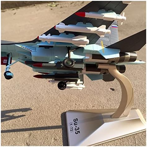 Модели на авиони 1/72 умираат леано легура за борбени сухои Су-35 воени воздухопловни сили SU 35 Авионски модел колекција Графички дисплеј
