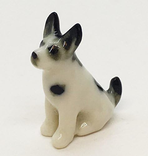 Witnystore canaan керамичко куче минијатурна фигура раси на животни колекционерски декор сувенири