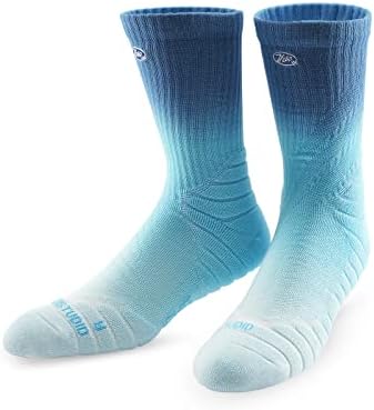 Узис Дебели Амортизирани Атлетски Компресивни Чорапи На Екипажот со Поддршка За Лак-За Трчање, Пешачење, Кошарка - Среден Чорап 3 Пара