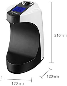 Zlass Bales Saap Dispenser Паметен диспензер за сапун со LCD 750 ml капацитет сапун кутија ABS материјал диспензери за лосион за материјали