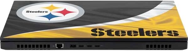 Skinit лаптоп декларална кожа компатибилна со Lenovo ThinkPad P14S Gen 2 - Официјално лиценциран NFL Pittsburgh Steelers Design