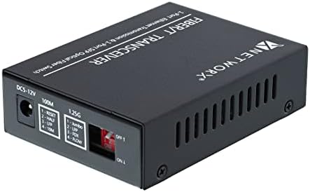 NetWorx Gigabit Ethernet Fiber Media Converter - UTP до 1000Base -Lx - LC Sing.