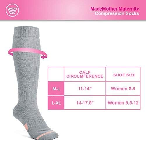 Чорапи За Компресија На мајчинство-Чорапи За Компресија Со Повеќе Вклопувања За Бременост