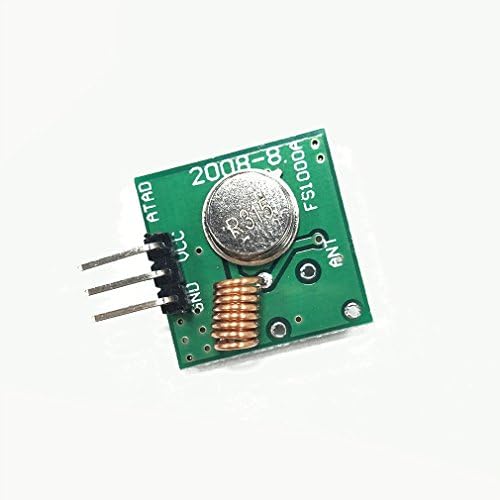 Комплет за врски и приемник на Hiletgo 315MHz RF Transmiter и Module за приемници за Arduino/Arm/MCU/Raspberry Pi