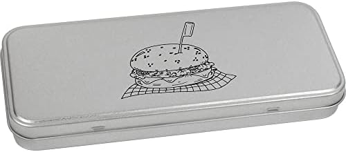 Азида „Бургер“ метални канцелариски калај/кутија за складирање