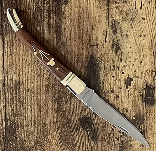 Рачно изработен џеб нож Лагујоле Тип - LGL