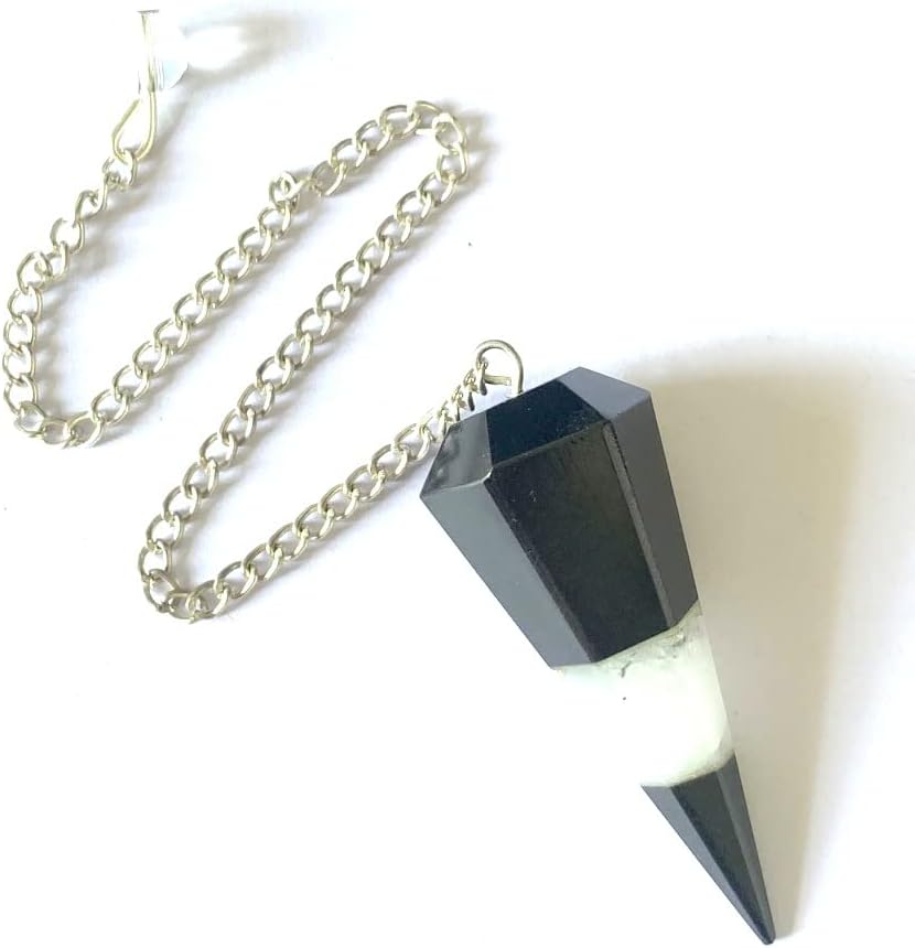 Crystalmiracle Agate dowser pendulum кристално лекување на велнес реики фенг шуи подарок рачно изработен